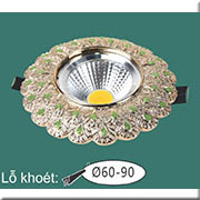 Đèn LED Âm Trần 3 chế độ sáng 3W+3W WQ2 L 7371 Ø115, khoét lỗ Ø60-90