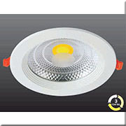 Đèn LED Âm Trần 3 Màu HP3 AKCOB15 -15W Ø200xH50, khoét lỗ Ø165