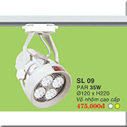 Đèn Pha Tiêu Điểm HP3 SL09 -35W Ø120xH220