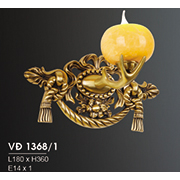 Đèn Tường Nến Đồng HP6 VĐ 1368/1 L180xH360