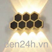 Đèn hắt 2 đầu x7 hình lục giác hình tổ ong VNT-6016