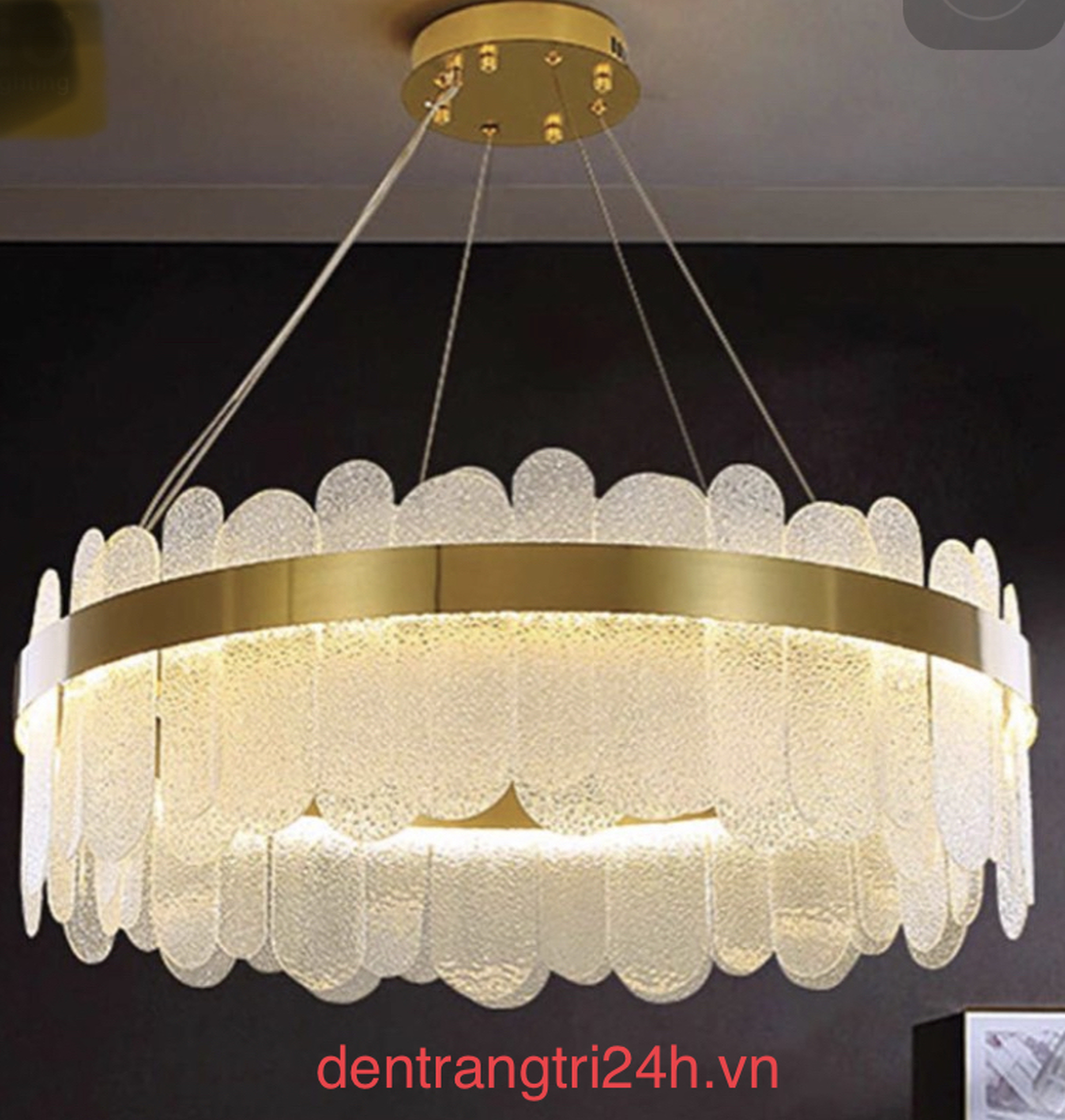 Đèn Chùm Pha Lê Led SN3 CPL 2013 Ø600 x H360