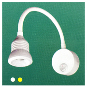 Đèn đọc sách đầu giường có lò xo điều chỉnh led 3W PT-6701C H370