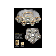 Đèn Mâm Pha Lê VK 016 Ø630xH160