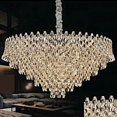 Đèn chùm pha lê K9 đường kính 100cm TH-8670