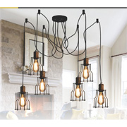 Đèn Chùm Nghệ Thuật KD 8024/6 Ø150