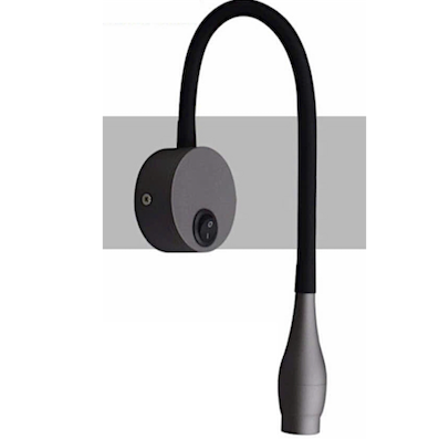 Đèn led 3W có lò xo điều chỉnh góc sáng gắn đầu giường đọc sách RO-1447 3w