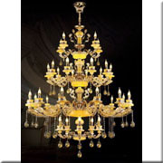 Đèn Chùm Pha Lê Nến HP5 CN 87020/5+15+10+5 Ø1145xH1300+500