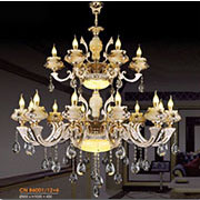 Đèn Chùm Pha Lê Nến HP5 CN 86001/12+6 Ø950xH1000+400