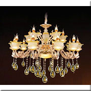 Đèn Chùm Pha Lê Nến HP5 CN 9930/15 Ø950xH750+400