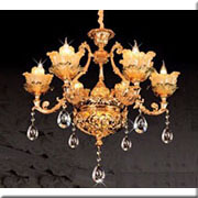 Đèn Chùm Pha Lê Nến HP5 CN 5002/6 Ø720xH700+400