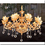 Đèn Chùm Pha Lê Nến HP5 CN 5002/15 Ø1000xH730+400