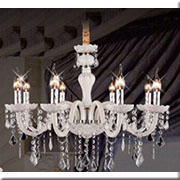 Đèn Chùm đính Pha Lê 8 ngọn nến phong cách tân cổ điển CN 8114/8 Ø700xH550+400