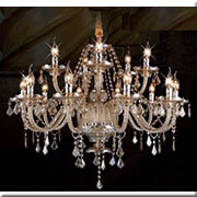 Đèn Chùm Pha Lê Nến HP5 CN 8112/15 Ø850xH700+400