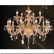 Đèn Chùm Pha Lê Nến HP5 CN 8117/15 Ø850xH700+400