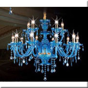 Đèn Chùm Pha Lê Nến HD CN 8116/15 Ø850xH700+400