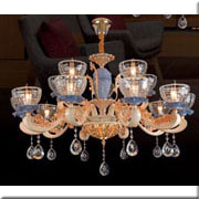 Đèn Chùm Châu Âu HP5 CN 809/10+5 Ø1500xH880+400