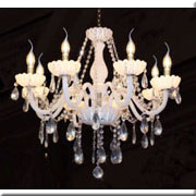 Đèn Chùm Pha Lê Nến HP5 CN 8268/8 Ø750xH800+400