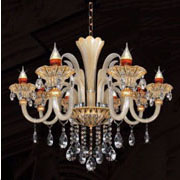 Đèn Chùm Pha Lê Nến HP5 CN 9408/8 Ø800xH700+400