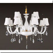 Đèn Chùm Pha Lê Nến HP1 CN 8045/12 Ø900xH800+400