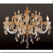 Đèn Chùm Pha Lê Nến HP5 CN 8883/15 Ø1000xH800+400