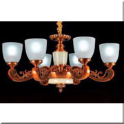 Đèn Chùm Châu Âu HP5 CN 375/6 Ø650xH400+400