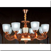 Đèn Chùm Châu Âu HP5 CN 375/8 Ø730xH400+400