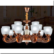 Đèn Chùm Châu Âu HP5 CN 375/15 Ø1000xH420+400