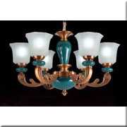 Đèn Chùm Châu Âu HD CN 374/6 Ø700xH450+400