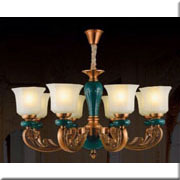 Đèn Chùm Châu Âu HD CN 374/8 Ø880xH500+400