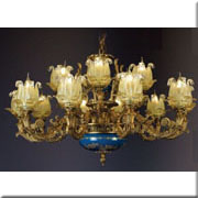 Đèn Chùm Châu Âu HP1 CN 8081/15 Ø980xH900+400