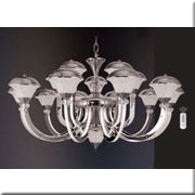 Đèn Chùm Kiểu Ý HP1 CY P78/10+5 Ø900xH580+400