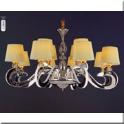 Đèn Chùm Kiểu Ý HP1 CY P86/8+4 Ø900xH460+400