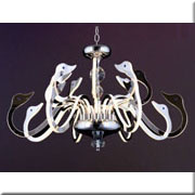 Đèn Chùm Kiểu Ý HP5 CY 8128/8+8 Ø900xH500+400