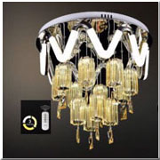 Đèn Mâm Pha Lê HP5 MLF 285 Ø500xH400