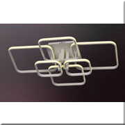 Đèn gắn trần led 3 chế độ màu 6 hình vuông lớn nhỏ MT-271/6 L650x500xH150