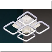 Đèn gắn trần led 3 màu 5 ô vuông MT-7079/4+1 Ø500