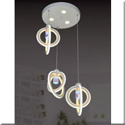 Đèn Thả Led VE1 T-8915/3 Ø300xH750