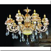 Đèn Chùm Pha Lê Nến SN3 CH 6034/15 Ø1050xH770