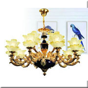 Đèn Chùm Kiểu Ý DH C 6336/15 Ø1000xH560