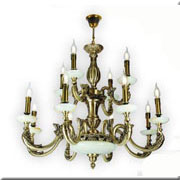 Đèn Chùm Đồng SN3 CĐ 6002/12 Ø850xH850