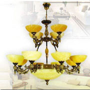 Đèn Chùm Đồng DH CĐ 4033/12 Ø1050xH1150