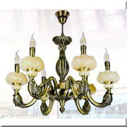 Đèn Chùm Đồng SN3 CĐ 6012/6 Ø680xH500