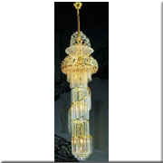 Đèn Chùm Pha Lê thông tầng CPL 4003 Ø600xH2000