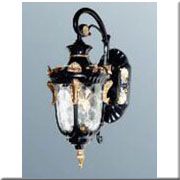 Đèn gắn tường, cột, hàng rào ngoài trời phong cách tân cổ điển VC 3829 Ø160xH450