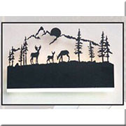 Đèn Tường LED 3 con hươu SN3 V 6470 380xH220