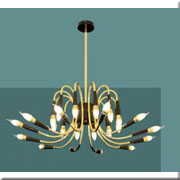 Đèn Chùm Kiểu Ý HP5 CY 8016/24 Ø900xH860