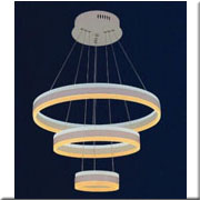 Đèn Thả 3 vòng tròn led  TL 801/3 Ø600+400+200xH1000