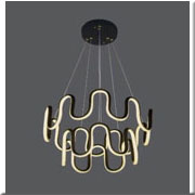 Đèn Thả Led HP5 TL 5132 Ø420+280xH1000