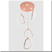 Đèn Thả 4 đèn Led T 6126/4 Ø300xH1200